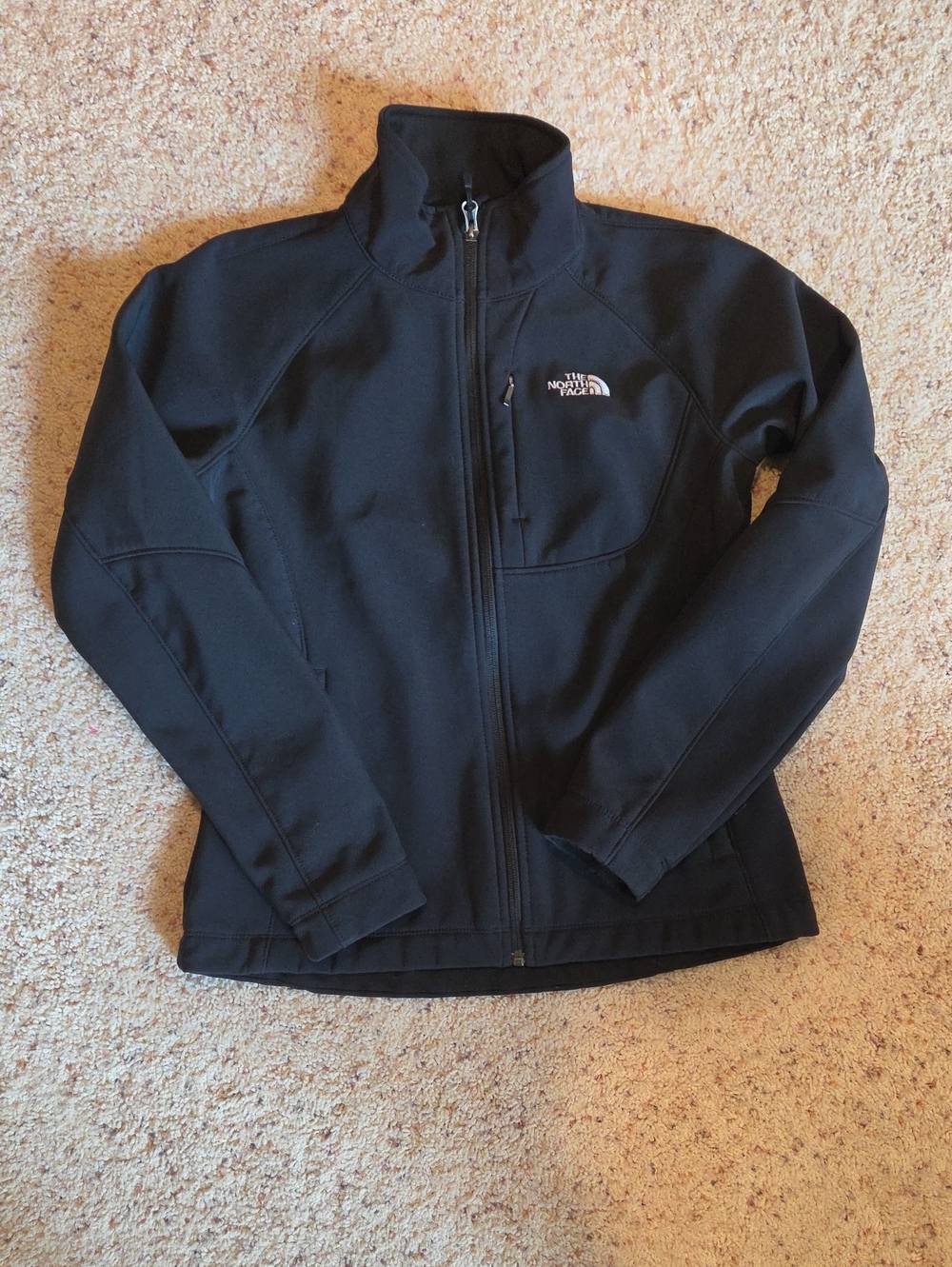 The North Face Black Full-Zip Softshell Jacket